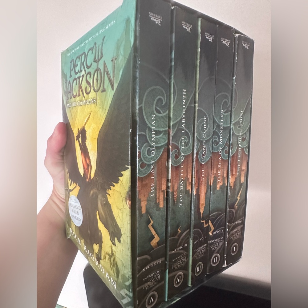 “Percy Jackson”books complete set